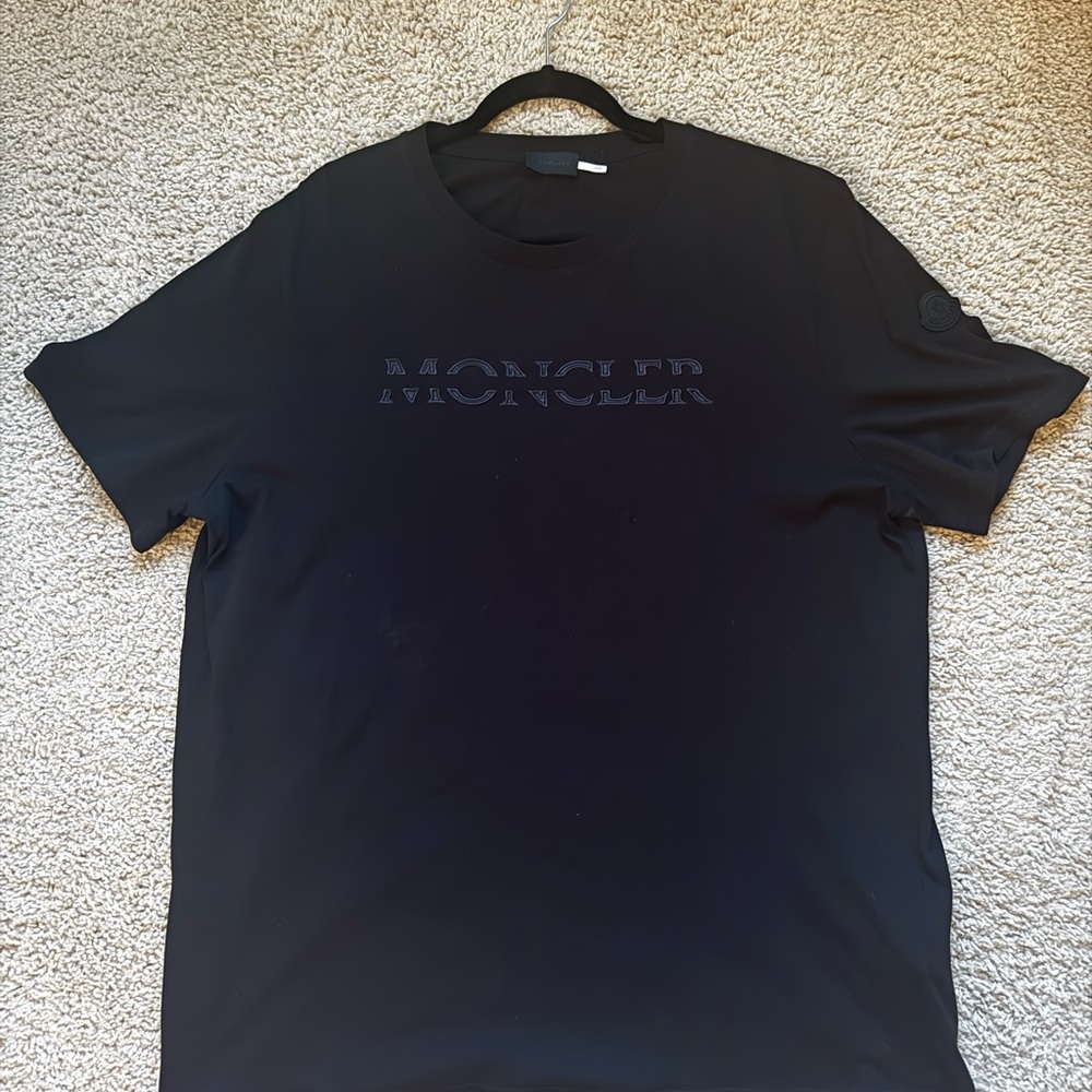 Moncler Midnight Black Short Sleeve Tee
